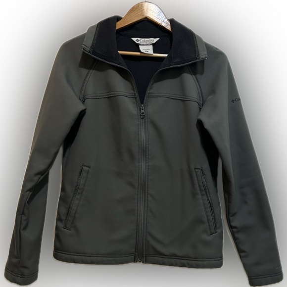 Columbia Women’s Gray Full Zip Lightweight Jacket Size Medium - Picture 1 of 10